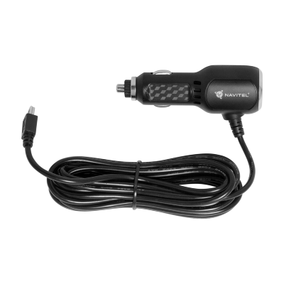 Adaptér do auta mini-USB pro záznamové kamery do auta NAVITEL