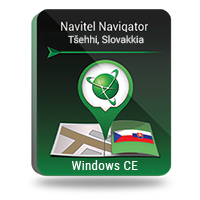 Navitel Navigator. Tšehhi Vabariik, Slovakkia