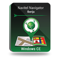 Navitel Navigator. Ispanija, Portugalija, Gibraltaras, Andora