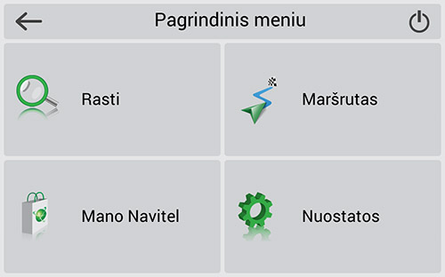 Navitel Navigator. Graikija