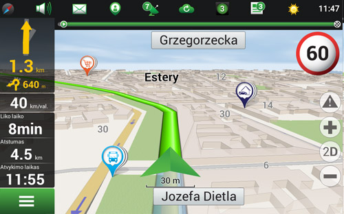 Navitel Navigator. Lenkija